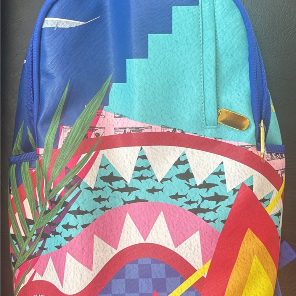 Sprayground Multicolor Graphic Backpack